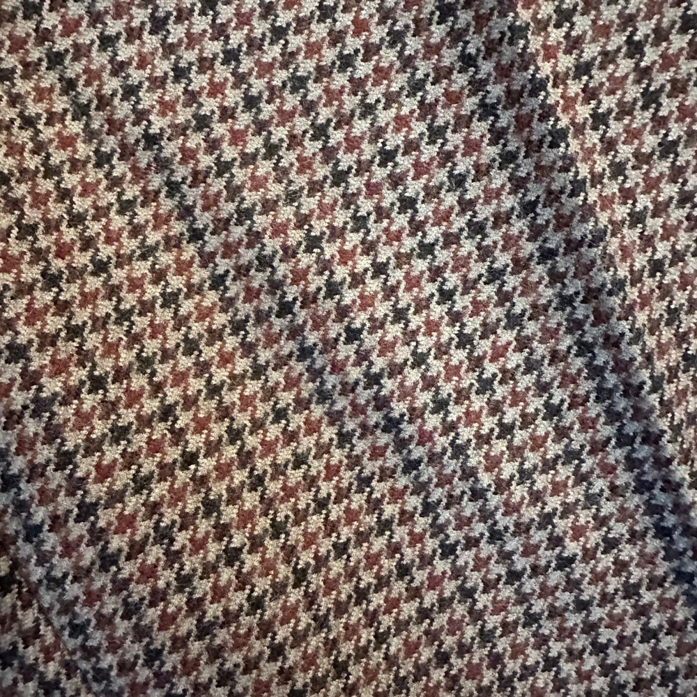 GUCCI brown herringbone plaid wool pant, 38/XS, GD1201 - Picture 3 of 8